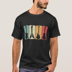 Retro-gitaren T-shirt