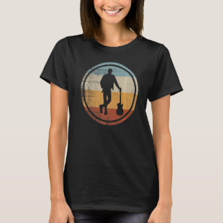 Retro gitarist Musicians Guitar T-shirt
