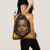 Retro Glam Girl (Diana) Tote Bag (Dichtbij)