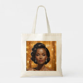 Retro Glam Girl (Diana) Tote Bag (Achterkant)