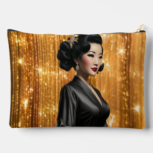 Retro Glam Girl (Keiko) Etui (Achterkant)