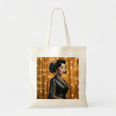Retro Glam Girl (Keiko) Tote Bag (Voorkant)