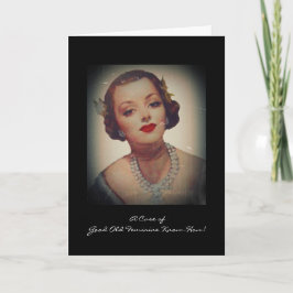 Retro Glam Girl lipstick Kaart