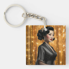 Retro Glam Girls (Keiko) Sleutelhanger