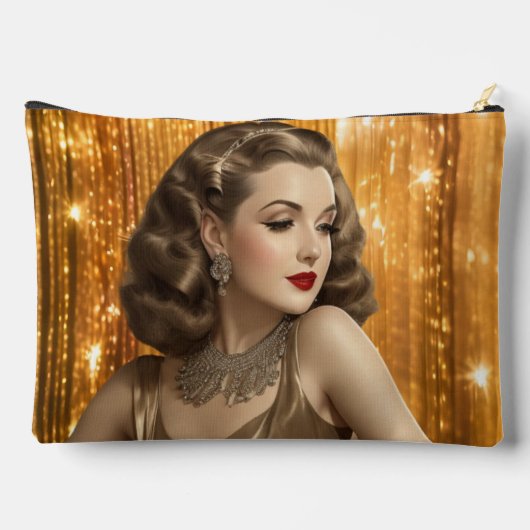 Retro Glam Meisjes (Ingrid) Etui (Achterkant)