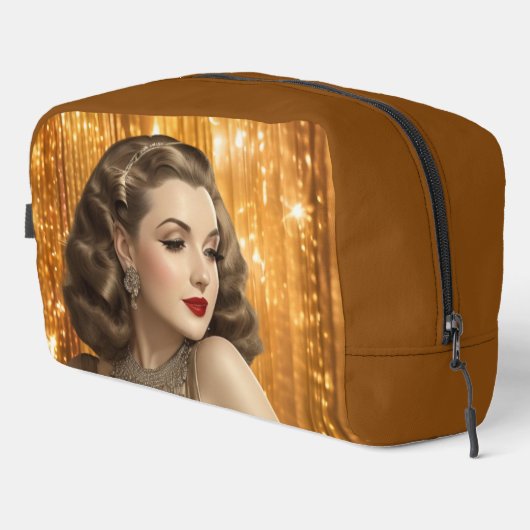 Retro Glam Meisjes (Ingrid) Toilettasje (Rechterhoek)