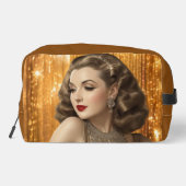 Retro Glam Meisjes (Ingrid) Toilettasje (Achterkant)