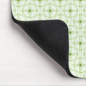 Retro Glam Mousepad, groen Muismat (Hoek)