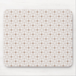 Retro Glam Mousepad, Latte Muismat