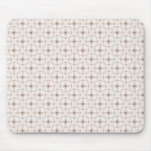 Retro Glam Mousepad, Latte Muismat (Voorkant)