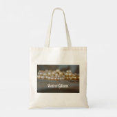 Retro Glam Pearls Tote Bag (Achterkant)