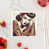 Retro Glam Pin-up Servet (Insitu)