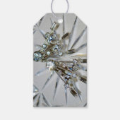 Retro Glam Rhinestones Cadeaulabel (Voorkant)