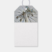 Retro Glam Rhinestones Cadeaulabel (Achterkant)