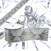 Retro Glam Rhinestones Satijnen Lint