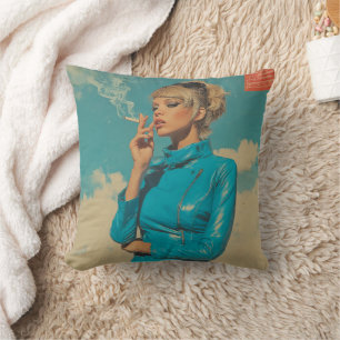 Retro Glam Roken Mode Kussen