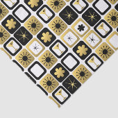 Retro Glamorous Gold Tissue Paper Tissuepapier (Detail)