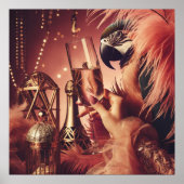  retro glamour art deco lifestyle poster (Voorkant)