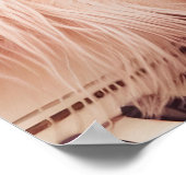  retro glamour art deco vrouw poster (Hoek)