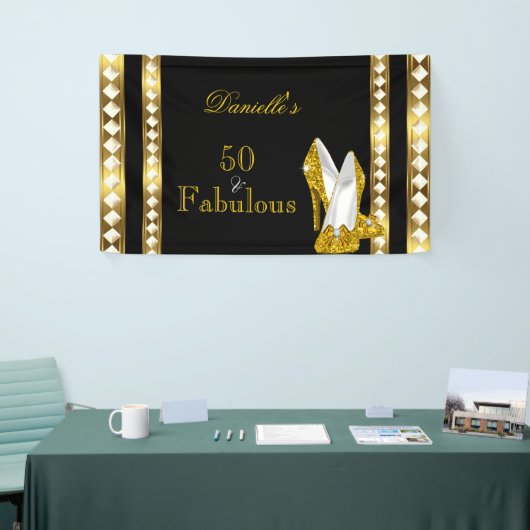 Retro Glamour Hollywood Fabulous 50 Gold Deco Heel Spandoek (Beurs)