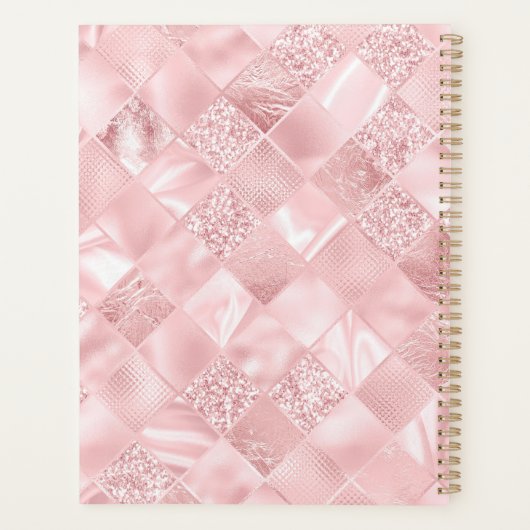 Retro Glamour Meisje Animatie Schattigee Cartoon B Planner (Achterkant)