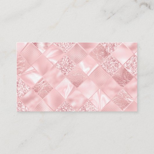 Retro Glamour Meisje Animatie Schattigee Cartoon B Visitekaartje (Achterkant)