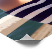  retro glamour meisje met poedel poster (Hoek)