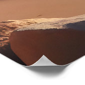  retro glamour meisje met poedel poster (Hoek)