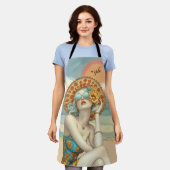 Retro Glamour Strandvibes met Monogram Schort (Gedragen)