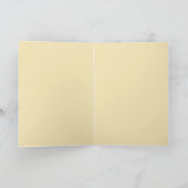 Retro Glamour Winter Couple Style Feestdagen Kaart (Binnen)