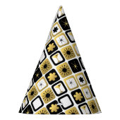 Retro Glamoureus Gold Party Pet Feesthoedjes (Links)