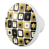 Retro Glamoureuze Gold Ceramic Pull Keramische Knop (Rechts)