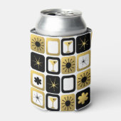 Retro Glamoureuze Gold Koelbox Blikjeskoeler (Blikje Voorkant)