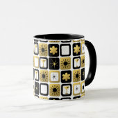 Retro Glamoureuze Gold-Mok Mok (Voorkant rechts)