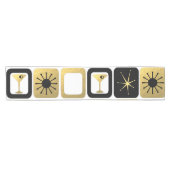 Retro Glamoureuze Gold Table Runner Korte Tafelloper (Horizontaal)