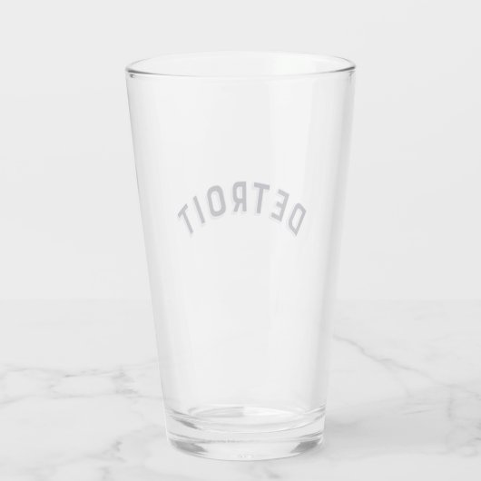 Retro Glas (Achterkant)