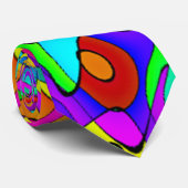 Retro Glass 2 Stropdas (Opgerold)