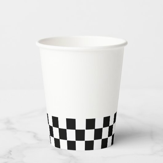 Retro Glimlach Gezicht Twee Cool Verjaardagsfeest Papieren Bekers (Achterkant)