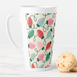 Retro Gloeilichten Latte Mok