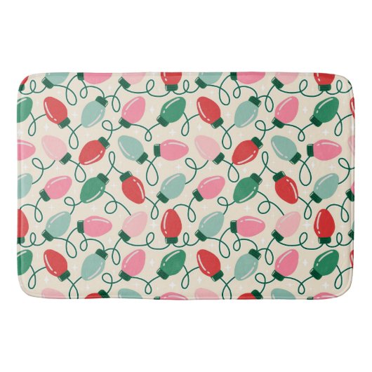 Retro Glow Lights Badmat (Voorkant)