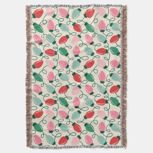 Retro Glow Lights Deken (Voorkant Verticaal)