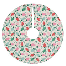 Retro Glow Lights Kerstboom Rok