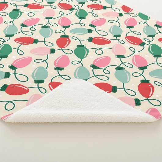 Retro Glow Lights Sherpa Deken (3/4)