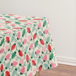 Retro Glow Lights Tafelkleed