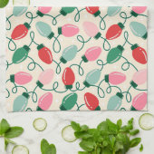 Retro Glow Lights Theedoek (Gevouwen)