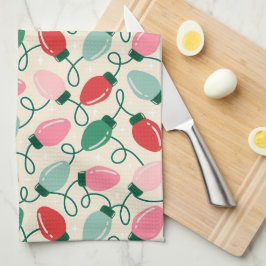 Retro Glow Lights Theedoek