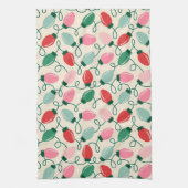 Retro Glow Lights Theedoek (Verticaal)