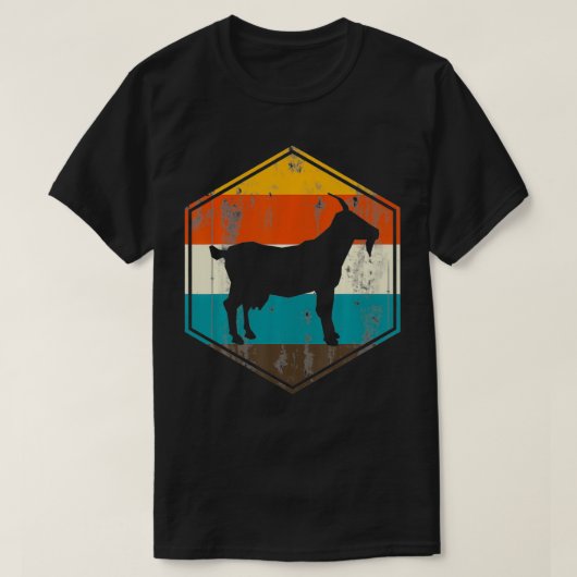 Retro Goat T-shirt (Design voorkant)