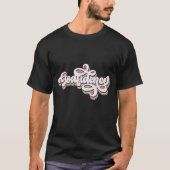 Retro Godfidence Typografie T-shirt (Voorkant)