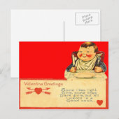  Retro Goede Cook Valentijn Kaart (Voorkant / Achterkant)